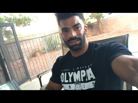 Sergi Constance Mr. Olympia Vlog 1 days out