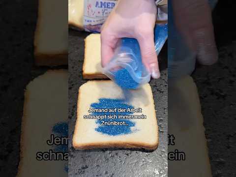 Wer hat das Sandwich 🥪 geklaut? #prank #glitter #glitterprank