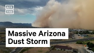 Drone Captures Footage of Massive Arizona Dust Storm