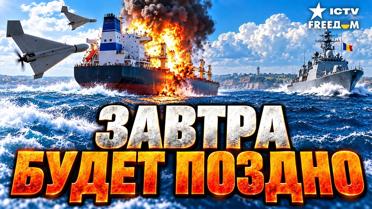 РОССИЯ ЛЕЗЕТ В ВОДЫ НАТО! ПУТИН ПЕРЕШЁЛ К МОРСКОМУ ТЕРРОРУ. РУМЫНИЯ ГОТОВИТ Ж