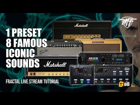 1 PRESET 8 FAMOUS ICONIC SOUNDS - FRACTAL PRESET