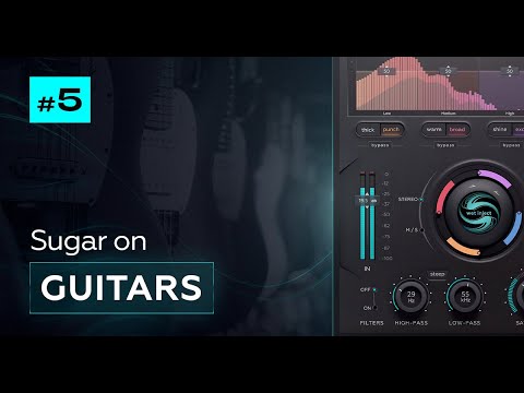 Using Sugar To Mix Guitars  | Instant Clear and Wide Guitar Sound