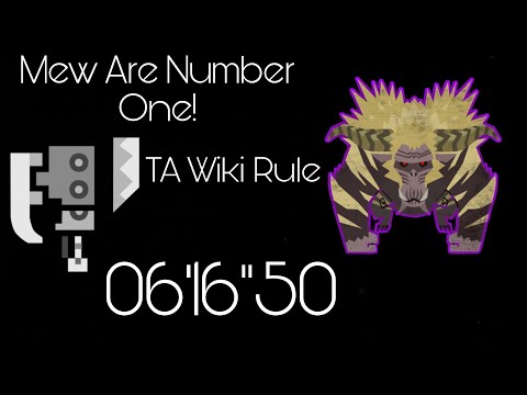 [MHWIB] XB1-Tempered Furious Rajang Switch Axe |06'16'50|TA Wiki Rules|