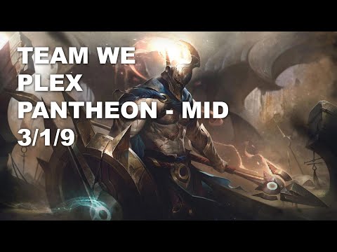 Team WE Plex Mid Pantheon vs Syndra - KR Challenger Rank Game 10.7