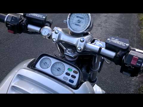 97 Vmax with Delkevic exhaust cans