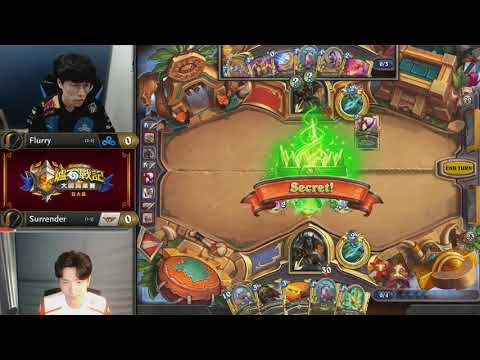 Flurry vs Surrender ||《爐石戰記》大師職業賽 亞太區 第二季 - W3D1
