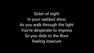 Depeche Mode - Sister Of Night (karaoke - instrumental+lyrics)