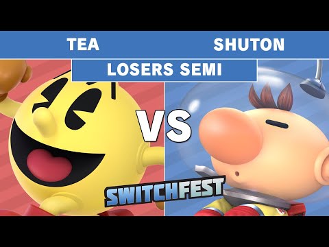Switchfest 2019 - Tea (Pac-man) Vs SST | Shuton (Olimar) Losers Semi - Smash Ultimate