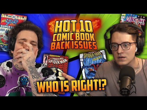 The Comic Debates Continue RAGING! | Hot10 Comic Book Back Issues ft. @GemMintCollectibles