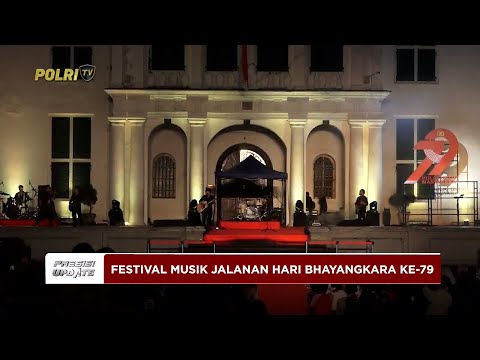 PRESISI UPDATE: POLRI RANGKUL MUSISI JALANAN SAMBUT HARI BHAYANGKARA KE-79 30/06/2025 (08.00)
