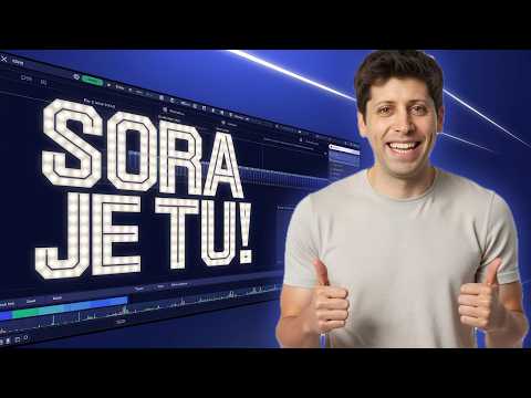 SORA je tu! Tvorba videa od OpenAI je pecka! #openai