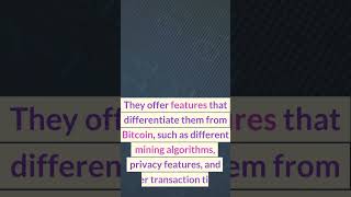 Discover ALTcoins | What are they? How are they different from Bitcoin? #Shorts #Crypto #Finance