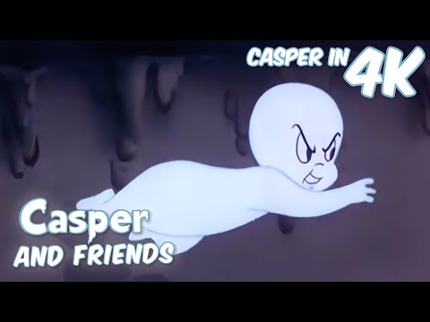 Casper Saves the Moon People! 🌙 | Casper and Friends in 4K | Full Episodes | 1 Hour Compilation