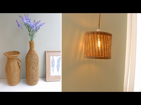 2 Magnificas Ideas para Decorar Tu Hogar con Reciclaje