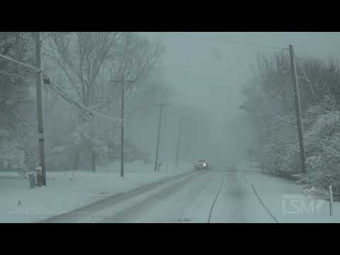 4-16-2020  Lamoni, IA Winter Storm - Dangerous Travel