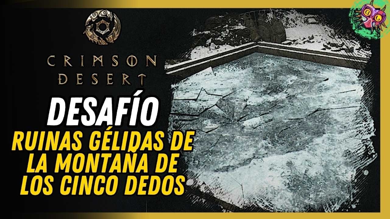 Ruinas Gélidas De La Montaña De Los Cinco Dedos Puzzle Solución Crimson Desert
