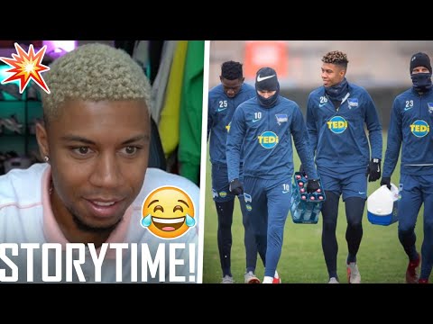 sid erzählt lustige geschichte bei der er besoffen beim hertha training war....🍾😂