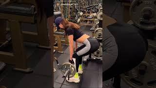 モデル 愛甲千笑美 ジム トレーニング動画 #shorts