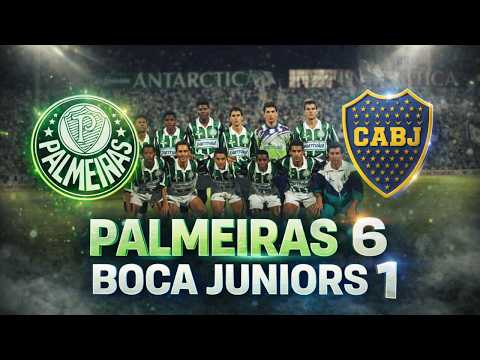 PALMEIRAS 6x1 BOCA JUNIORS (1994) – THE HISTORIC MASSACRE IN THE LIBERTADORES!