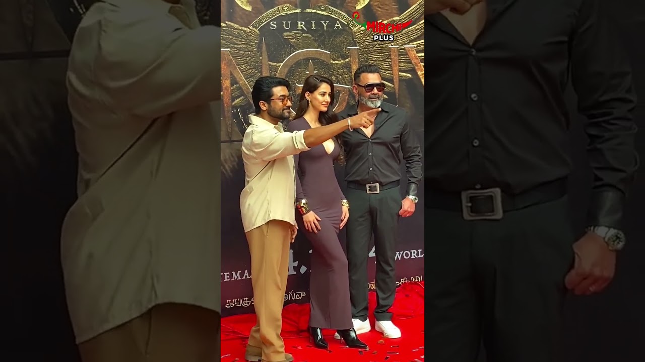 Surya, Bobby Deol, Disha Patani😍Kanguva Movie Poster Launch#surya #dishapatani #bobbydeol #kanguva