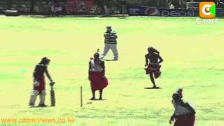 Maasai Cricketers in Mombasa