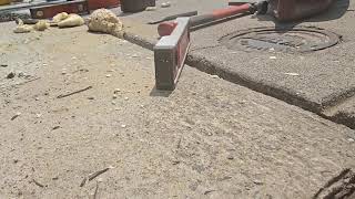 Watch video: Lifting & Leveling Sunken Concrete with...