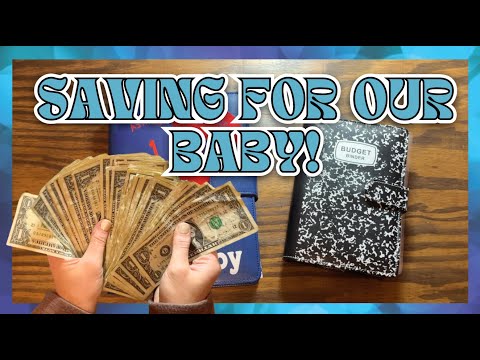 SAVING FOR OUR BABY!  Stuffing his L-Bucks & Savings Binder!!!