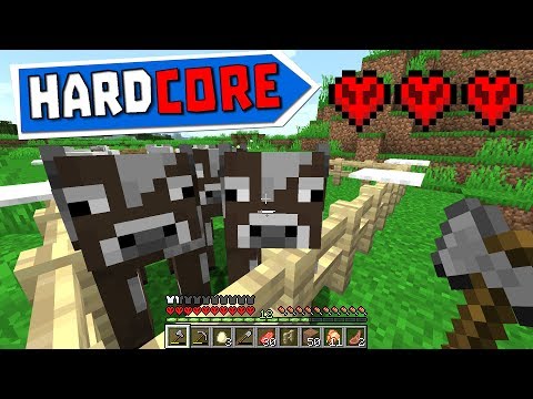 İNEĞĞĞĞĞK !  - Minecraft HARDCORE Survival Bölüm 3