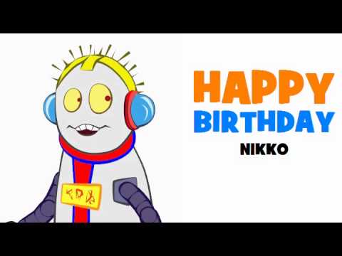 HAPPY BIRTHDAY NIKKO!