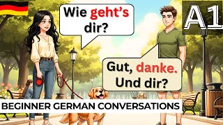 LEARN Basic German: Easy A1 German Conversation for Beginners