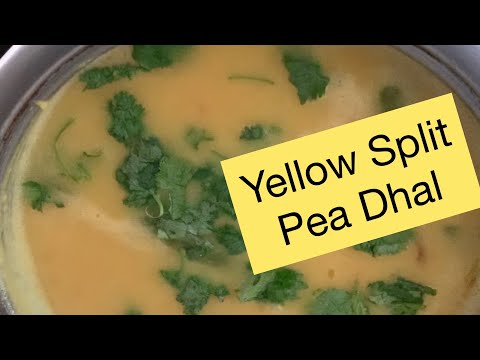 How to make Split Pea Dhal