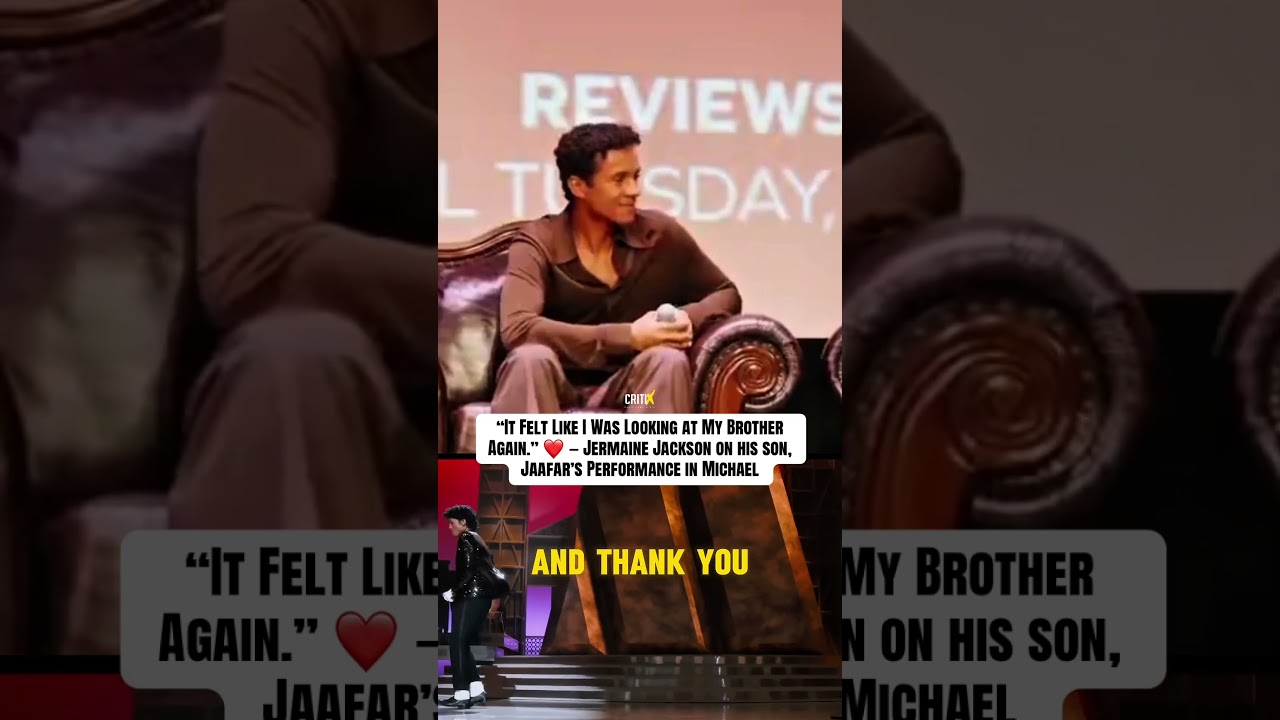 Jermaine Jackson Breaks Down Watching Jaafar Become Michael ❤️🥹