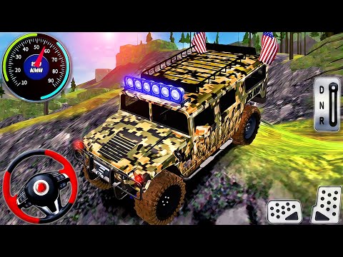 Extreme US Army Hummer Mud Crawler Rocks Driving - Offroad Outlaws Simulator #22 - Android GamePlay