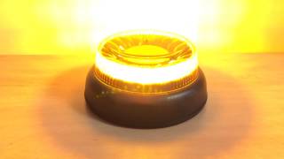 Maják pevný oranžový Fristom FT-101 3S LED, nízký