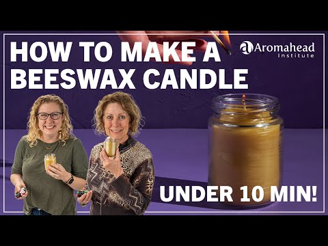 How to make a Beeswax Candle