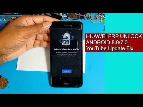 ALL Huawei FRP BYPASS android 8.0 YouTube Update Fix without Flashing | New Method - 1