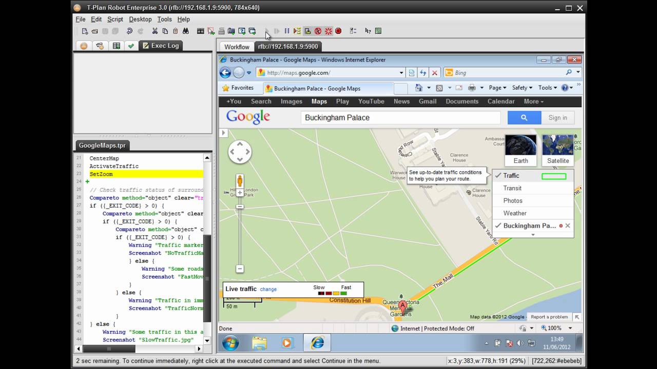 GIS Map Test Automation with T-Plan Robot