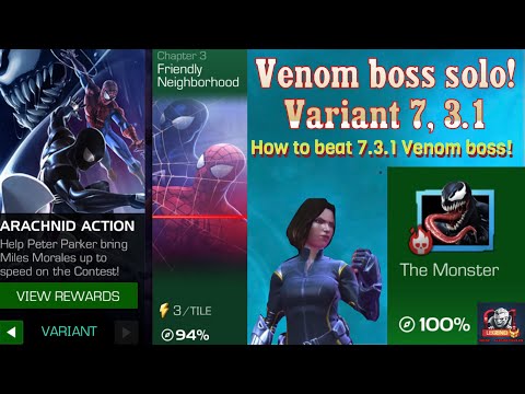 Variant 7, 3.1 Venom boss. How to beat the V7, 7.3.1 Venom boss! Simple counter and strategy!