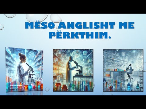"Mëso anglisht me përkthim - Mesimi 2”mëso anglisht”
