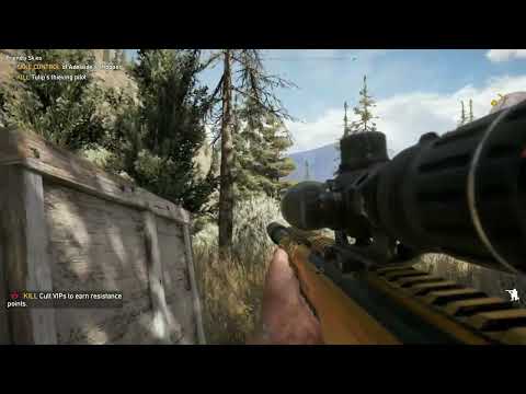 Far Cry 5 | Friendly Skies | Locate and Take Control of Adelaide's Chopper | Gameplay.