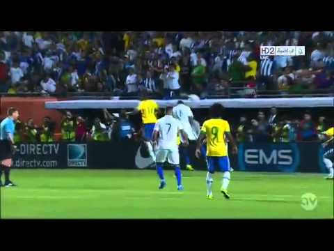 Dante Goal Brazil 2-0 Honduras 17 11 2013 HD