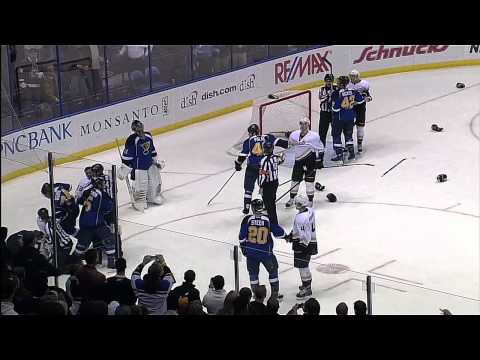 Ducks vs Blues Scrums (December 6th, 2011) [HD]