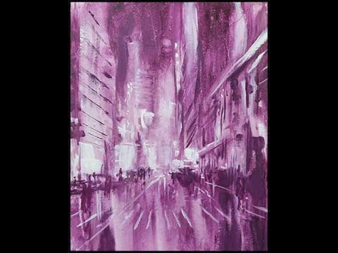 2 min vid, Mathieu Robert 20 minutes speed painting inspired by jeremy mann work,