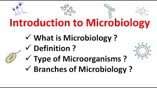 Introduction to Microbiology I