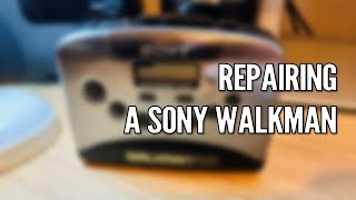 I Brought This Dead Sony Walkman Back to Life! Repair WM-FX251 Cassette Player