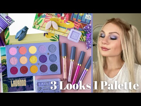 Nomad Cosmetics Fêtes de Provence | 3 Looks 1 Palette