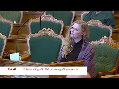 Møde i salen om anlæg af Lynetteholm