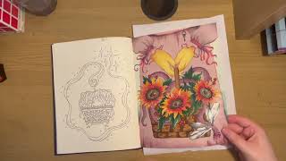 A brief flip of the completed pages from Tales from the Witches Cottage