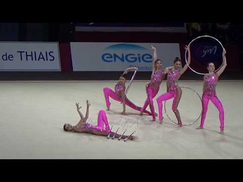 AZERBAIJAN 3 hoops 4 clubs - 2019 Thiais AA