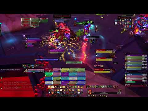 The Hivemind Ny'alotha Raid Mythic Guild Epic Wipe - Ragnaros holy paladin pov
